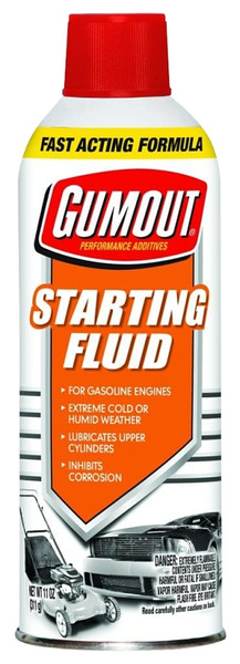 Gumout 5072866 Starting Fluid, 11 oz Aerosol Can [SKU: ORG3422664]