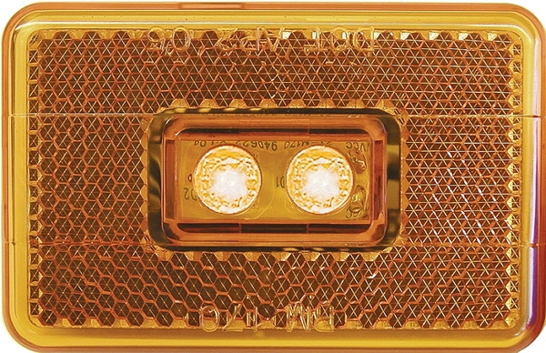PM V170A Marker Light, 9 to 16 V, LED Lamp, Amber Lens, Stud Mounting [SKU: ORG2856938]