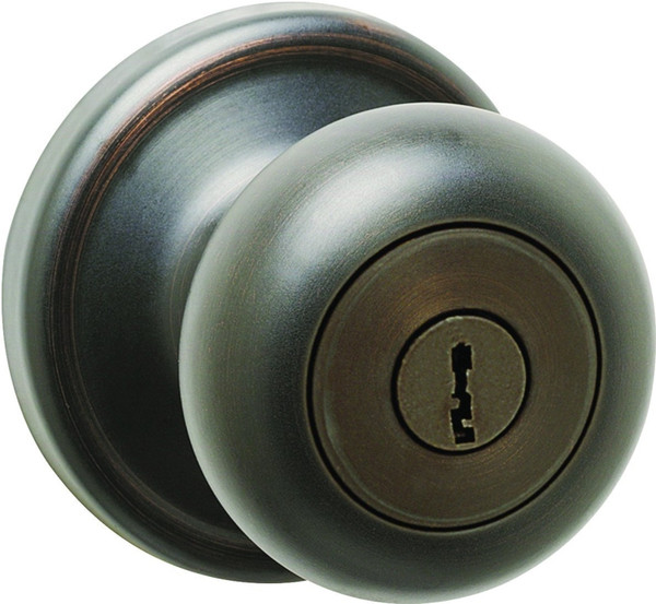Kwikset Signature Series 740H11PSMTRCAL/RC Keyed Entry Knob, Metal, Venetian Bronze [SKU: ORG0798165]