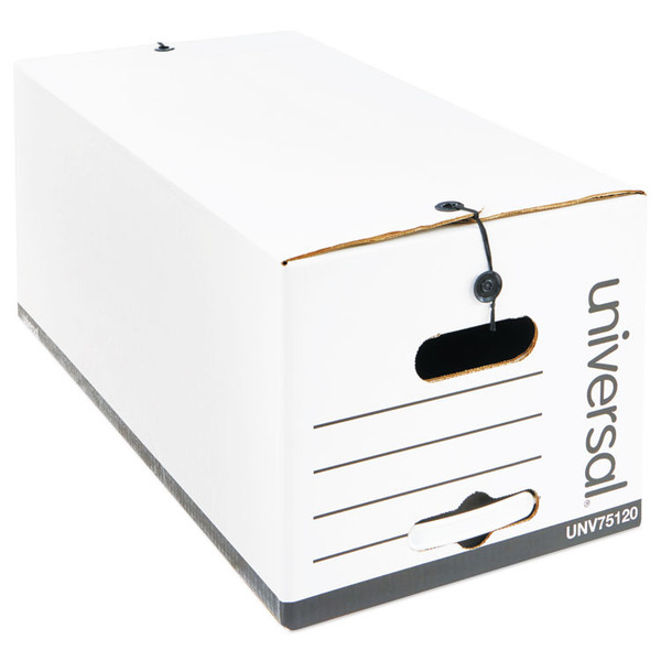 Economical Easy Assembly Storage Files, Letter Files, White, 12/Carton [SKU: UNV75120]