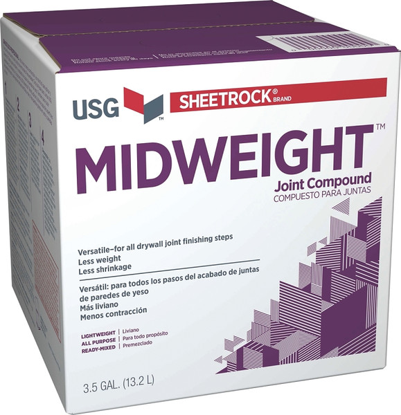 USG 380423060 Joint Compound, Paste, Off-White, 3.5 gal [SKU: ORG3847423]