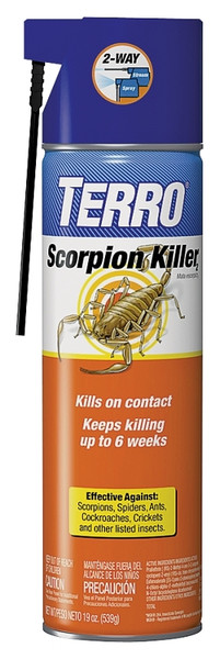 TERRO T2101-6 Scorpion Killer Spray, Liquid, Spray Application, 19 oz [SKU: ORG1488758]