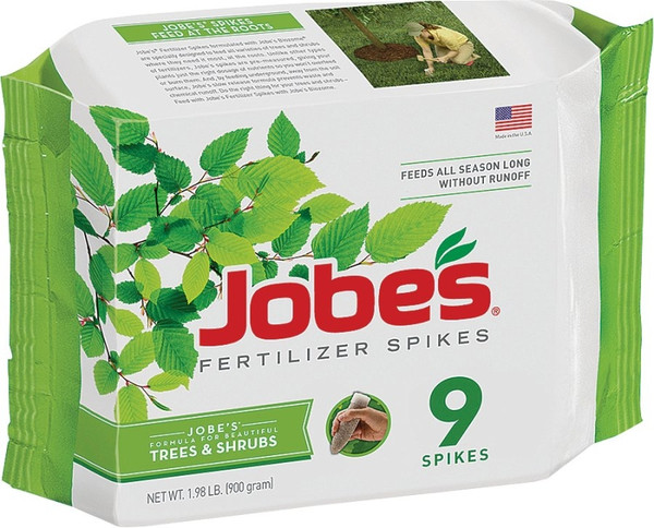 Jobes 01310 Fertilizer, 4 lb Pack, Spike, 16-4-4 N-P-K Ratio [SKU: ORG0971432]