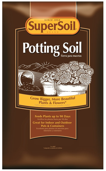Scotts Supersoil 72452490 Potting Soil Bag, 2 cu-ft Coverage Area Bag [SKU: ORG7425309]