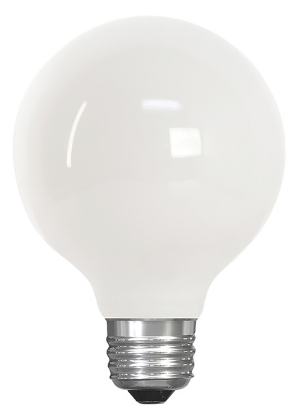 Feit Electric G2540W/927CA/FIL/3 LED Bulb, Globe, G25 Lamp, 40 W Equivalent, E26 Lamp Base, Dimmable, Frosted [SKU: ORG3405792]