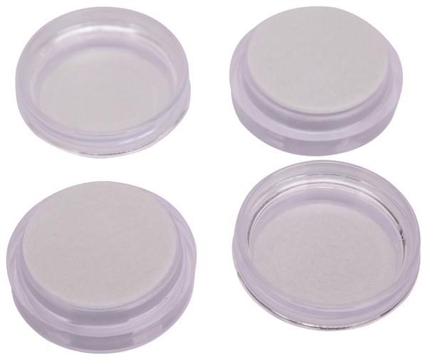 ProSource FE-50840-PS Caster Furniture Glide, Plastic, Clear, Clear, 2-11/16 x 2-11/16 x 7/8 in Dimensions [SKU: ORG3346962]