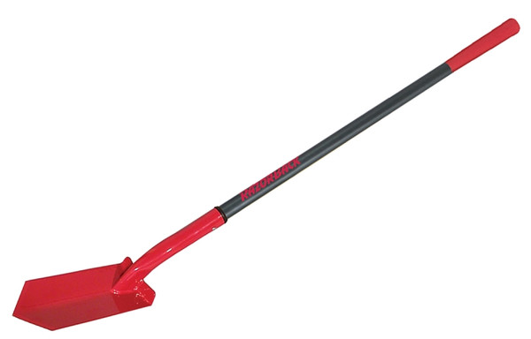 RAZOR-BACK 47035 Trenching Shovel, 5 in W Blade, Steel Blade, Fiberglass Handle, Extra Long Handle, 43 in L Handle [SKU: ORG5328067]