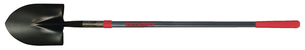RAZOR-BACK 45013 Shovel with Steel Backbone, 8-5/8 in W Blade, Steel Blade, Fiberglass Handle, Cushion Grip Handle [SKU: ORG9372251]