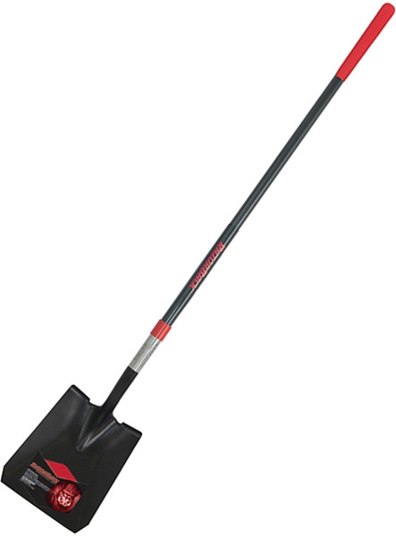 RAZOR-BACK 2594500 Square Point Shovel, 9-1/2 in W Blade, Steel Blade, Fiberglass Handle, Cushion Grip Handle [SKU: ORG7005853]