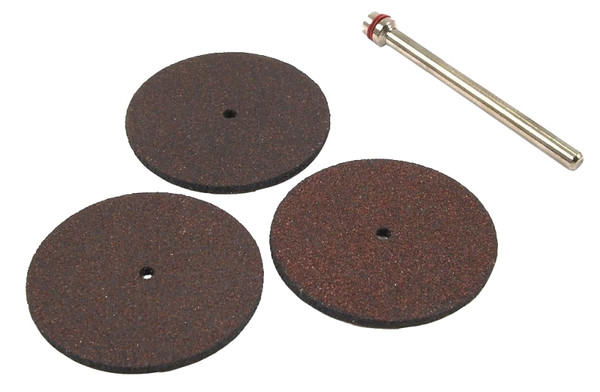 Forney 60222 Cut-Off Wheel Kit, 1-1/4 in Dia, 1/8 in Arbor [SKU: ORG8917692]