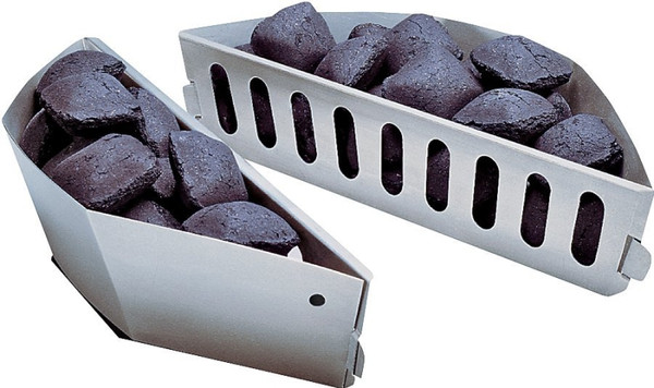 Weber Char-Baskets 7403 Charcoal Briquettes Holder, Aluminized Steel [SKU: ORG0945618]