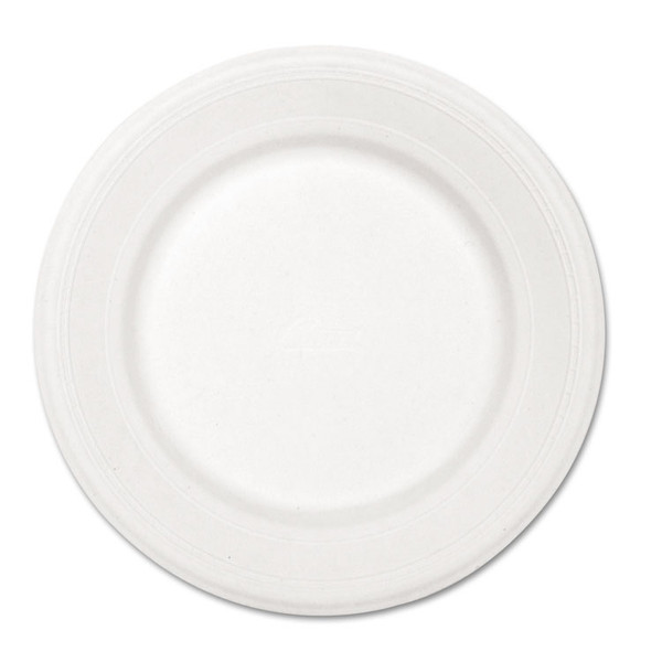 Paper Dinnerware, Plate, 10.5" dia, White, 500/Carton [SKU: HUH21217]