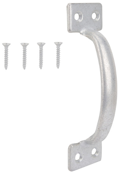 ProSource 20912MGB-PS Door Pull, 1-3/4 in W, 6-1/2 in D, 1-1/2 in H, Steel, Galvanized [SKU: ORG4895488]