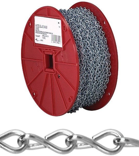 Campbell 072-1727N Jack Chain, #12, Steel, Zinc, 29 lb Working Load [SKU: ORG6111322]