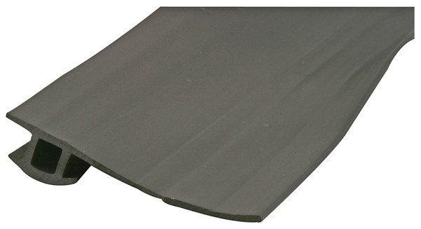 Prime-Line PL 14696 Flexible Universal Bug Strip, 1-3/8 in W, 84 in L, Vinyl, Black [SKU: ORG2640308]