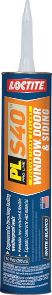 Loctite 1618182 Polyurethane Sealant, White, 7 Days Curing, 20 to 120 deg F, 10 oz Cartridge [SKU: ORG6830004]