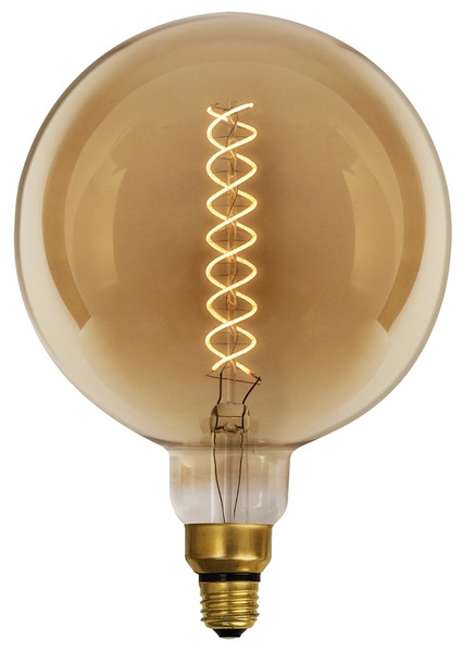 Feit Electric G63/S/820/LED LED Light Bulb, Globe, Spiral Filament, G63 Lamp, 60 W Equivalent, E26 Lamp Base, Dimmable [SKU: ORG3405586]