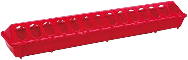 Little Giant 820 Poultry Feeder, 1.5 lb Capacity, 28-Compartment, Plastic/Polypropylene, Flip-Top Mounting [SKU: ORG7168214]