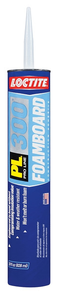 Loctite PL 1421930 Foamboard Adhesive, Blue, 28 oz Cartridge [SKU: ORG6771166]