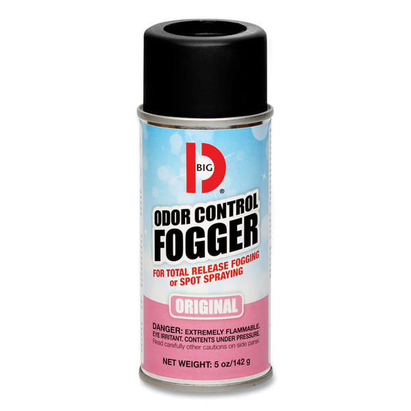 Odor Control Fogger, Original Scent, 5 oz Aerosol Spray, 12/Carton [SKU: BGD341]