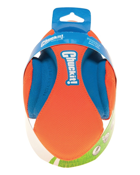 Chuckit! 253101 Dog Toy, Football, EVA/Polyester/Rubber, Blue/Orange [SKU: ORG8513962]