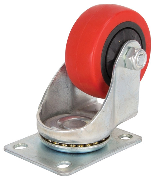 ProSource JC-383-G Swivel Caster, 3 in Dia Wheel, Polyurethane Wheel, 176 lb, Steel Housing Material [SKU: ORG9278524]