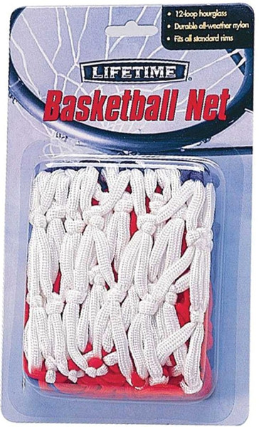 Lifetime Products 0776 Basketball Net, Nylon, Blue/Red/White [SKU: ORG1946359]