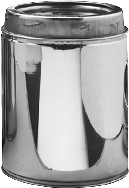 SELKIRK 206006 Chimney Pipe, 8 in OD, 6 in L, Stainless Steel [SKU: ORG5195771]