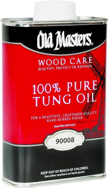 Old Masters 90008 Tung Oil, Liquid, 1 pt, Can [SKU: ORG4567632]