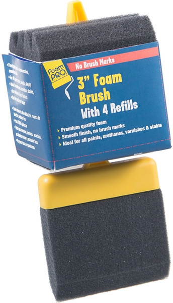 FOAMPRO 73-4 Paint Brush, 3 in W Brush [SKU: ORG6972467]