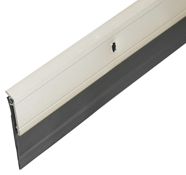 Frost King A62/36SN Door Sweep, 36 in L, 2 in W, Aluminum Flange, Vinyl Insert [SKU: ORG2874709]