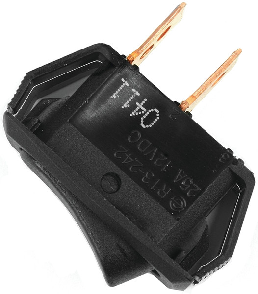 Jandorf 61169 Rocker Switch, 25 A, 12 VDC, SPST, Tab Terminal [SKU: ORG3402898]