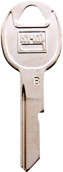 HY-KO 11010B49 Key Blank, Brass, Nickel [SKU: ORG7102122]