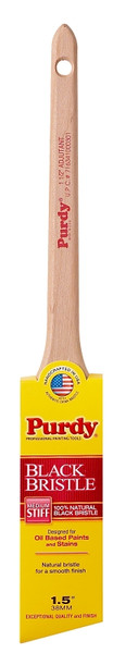 Purdy Black Bristle Adjutant 024015 Trim Brush, China Bristle, Rat Tail Handle [SKU: ORG6987291]
