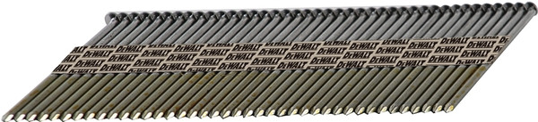 DeWALT DPT-8D113FH Framing Nail, 2-3/8 in L, 30 Gauge, Steel, Bright, Round Head, Smooth Shank [SKU: ORG9874678]