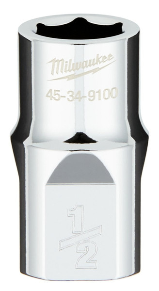 Milwaukee 43-24-9100 Socket Extension, 1/4 in Drive, 1/4 in Output Drive, Male Square Output Drive, 3 in L, Chrome [SKU: ORG1387299]