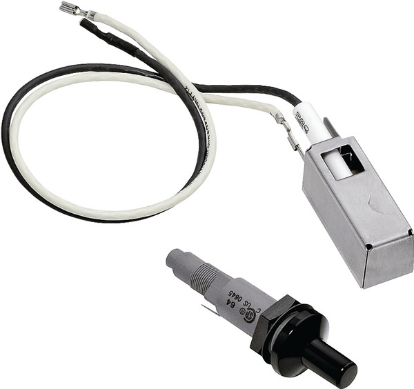 Weber 7509 Ignitor Kit, Replacement, Plastic, Black, For: Spirit, Genesis and Platinum I/II Gas Grills [SKU: ORG2672822]