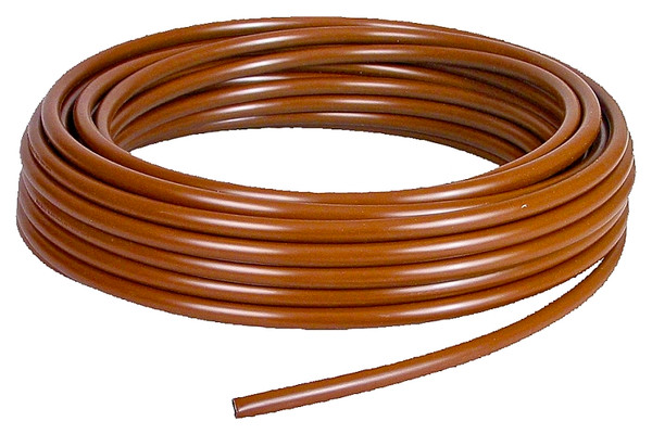 Rain Bird T63100-BULK Drip Irrigation Tubing, 1/2 in ID, 100 ft L, Polyethylene, Black [SKU: ORG6749980]