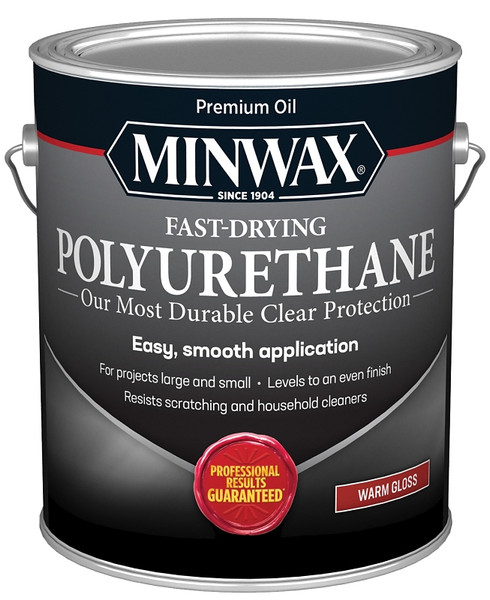 Minwax 319010000 Polyurethane, Semi-Gloss, Liquid, Clear, 1 gal, Can [SKU: ORG7060023]