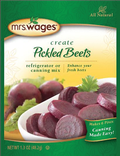 Mrs. Wages W612-J2425 Refrigerator or Canning Pickle Mix, 1.33 oz Pouch [SKU: ORG9759556]