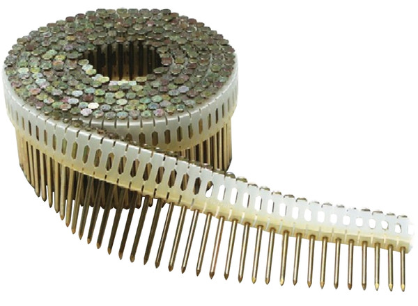 Duo-Fast 504605 Siding Nail, 2-1/4 in L, Electro-Galvanized, Round Head, Ring Shank [SKU: ORG4899894]