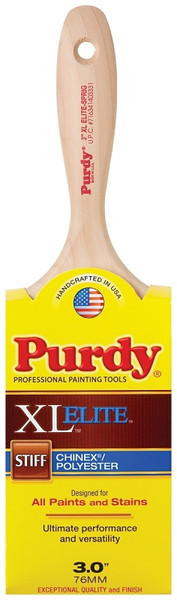 Purdy XL Elite Sprig 380530 Trim Brush, Nylon/Polyester Bristle, Beaver Tail Handle [SKU: ORG6159941]