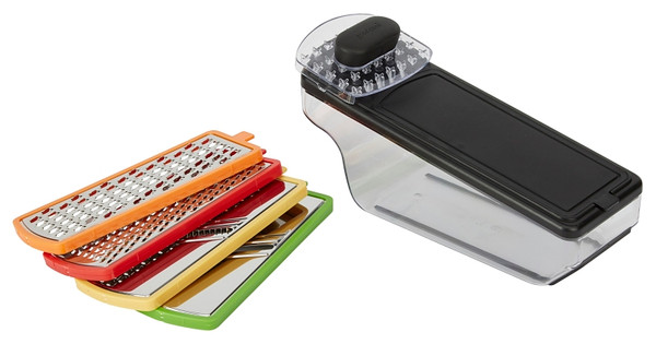 Goodcook 20334 Mandolin Grater Set, Plastic, Black [SKU: ORG7345606]