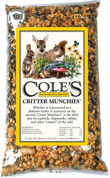 Cole's CM10 Critter Munchies, Blended Seed, 10 lb Bag [SKU: ORG2967800]