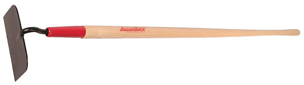 RAZOR-BACK 71112 Cotton Hoe with Wood Handle, 7 in W Blade, 5-1/4 in L Blade, Steel Blade, Beveled Blade [SKU: ORG6376008]
