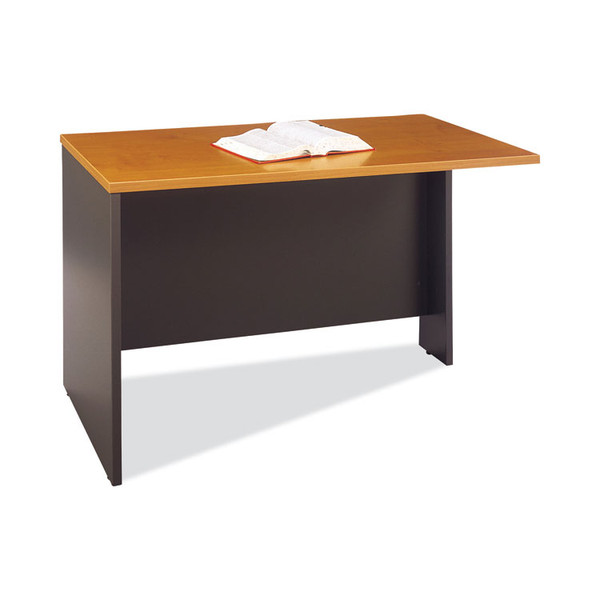 Series C Collection 48W Return Bridge, 47.75w x 23.38d x 29.78h, Natural Cherry [SKU: BSHWC72424]