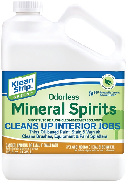 Klean Strip GKGO75CA Mineral Spirit Thinner, Liquid, Milky White, 1 gal, Can [SKU: ORG7452592]