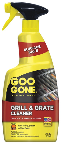 Goo Gone 2045 Grill and Grate Cleaner, Liquid, Clear, 24 oz Bottle [SKU: ORG3155843]
