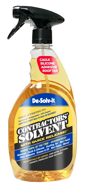 ORANGE-SOL 10131 Contractor Solvent, Liquid, Citrus, Clear/Orange, 33 oz, Bottle [SKU: ORG6059117]