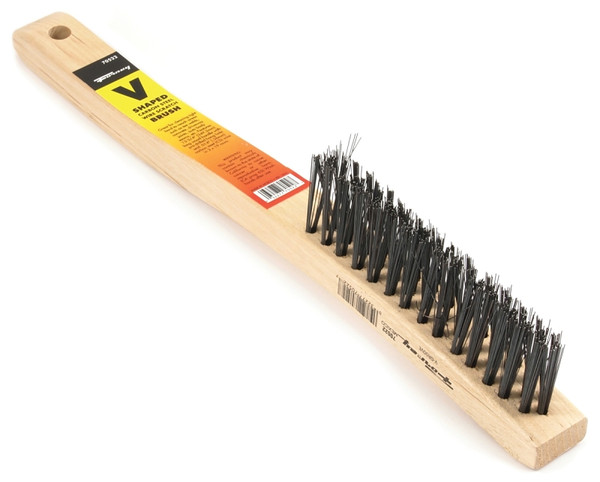 Forney 70522 Scratch Brush, 0.014 in L Trim, Carbon Steel Bristle [SKU: ORG8914970]
